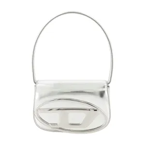 1Dr Shoulder Bag - Leather - Silver
