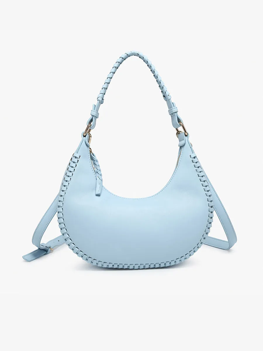 Aria Whipstitch Shoulder Bag