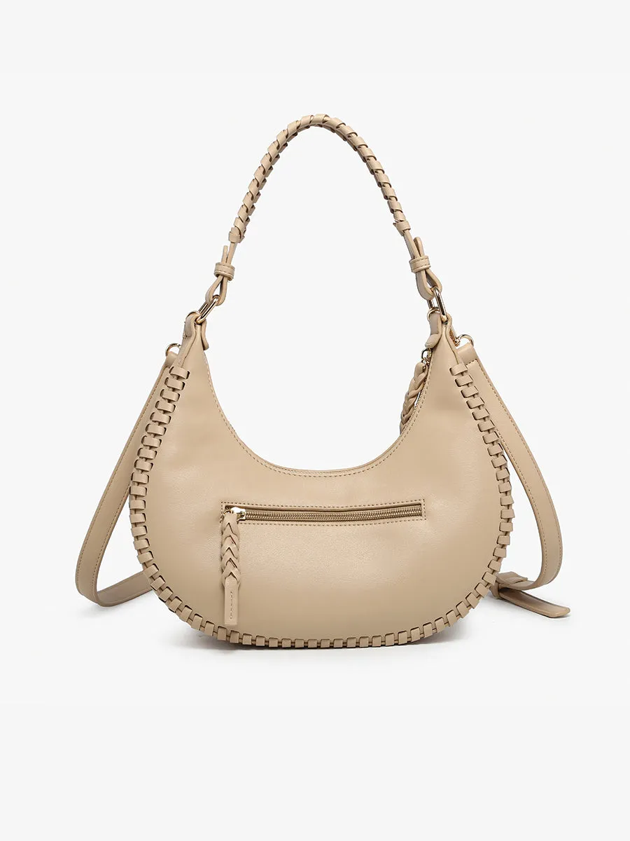 Aria Whipstitch Shoulder Bag