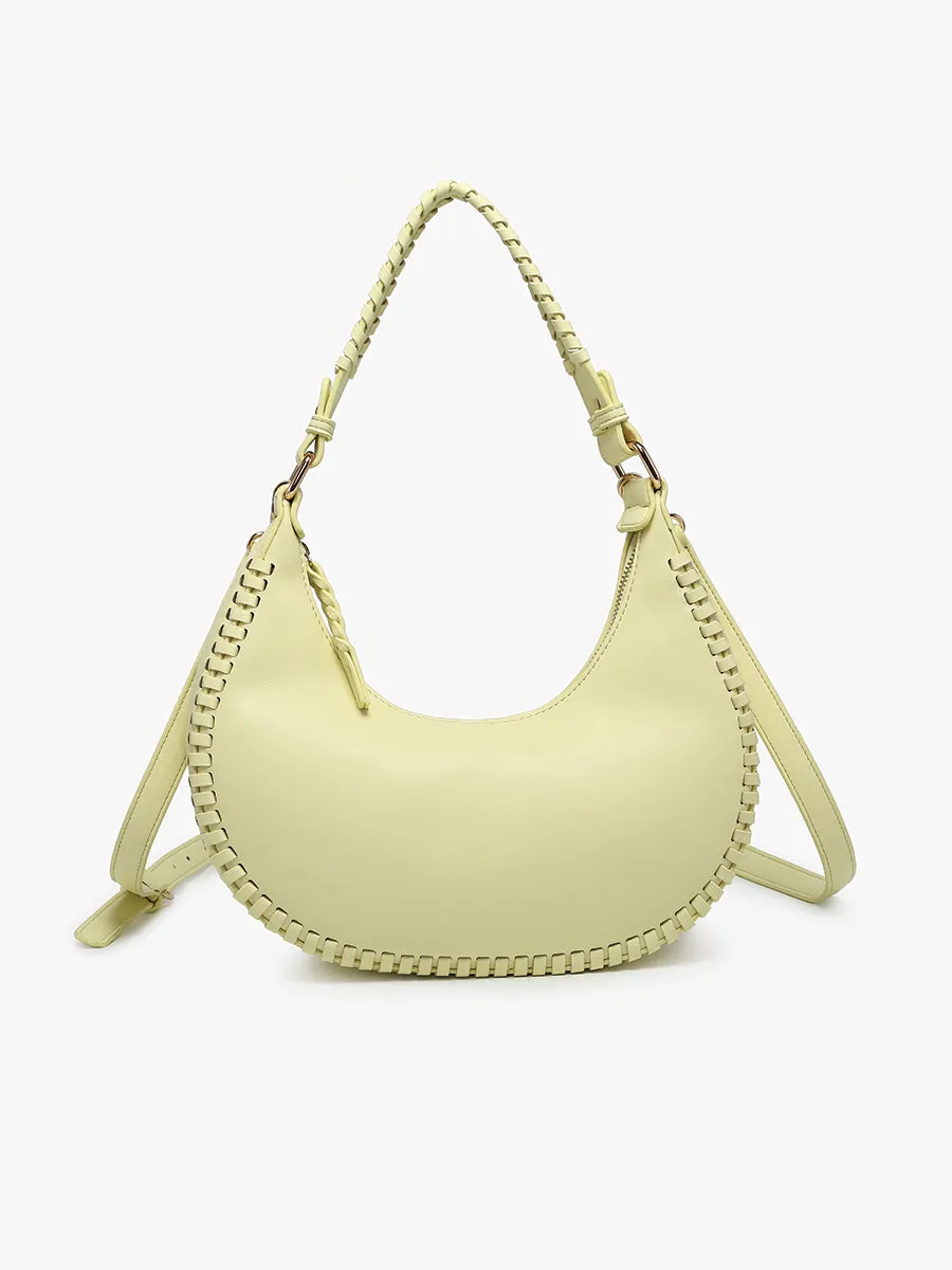 Aria Whipstitch Shoulder Bag