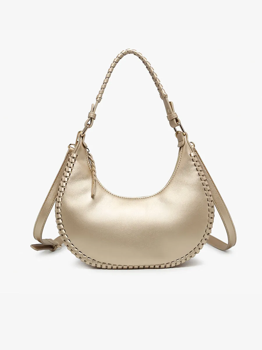Aria Whipstitch Shoulder Bag