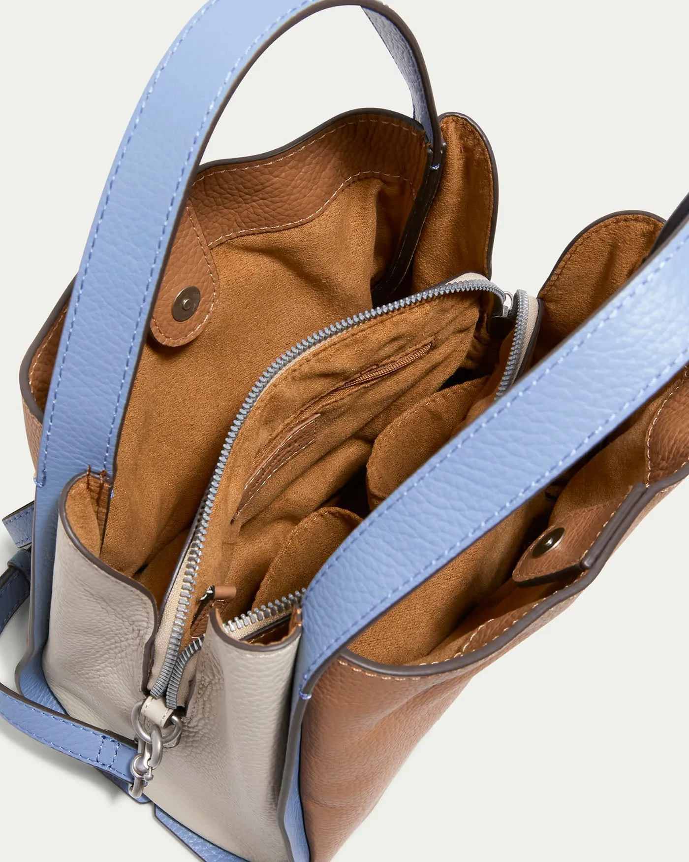 Auburn Triple Compartment Convertible Crossbody