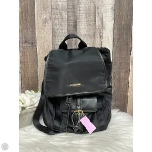 Backpack By Calvin Klein, Size: Medium