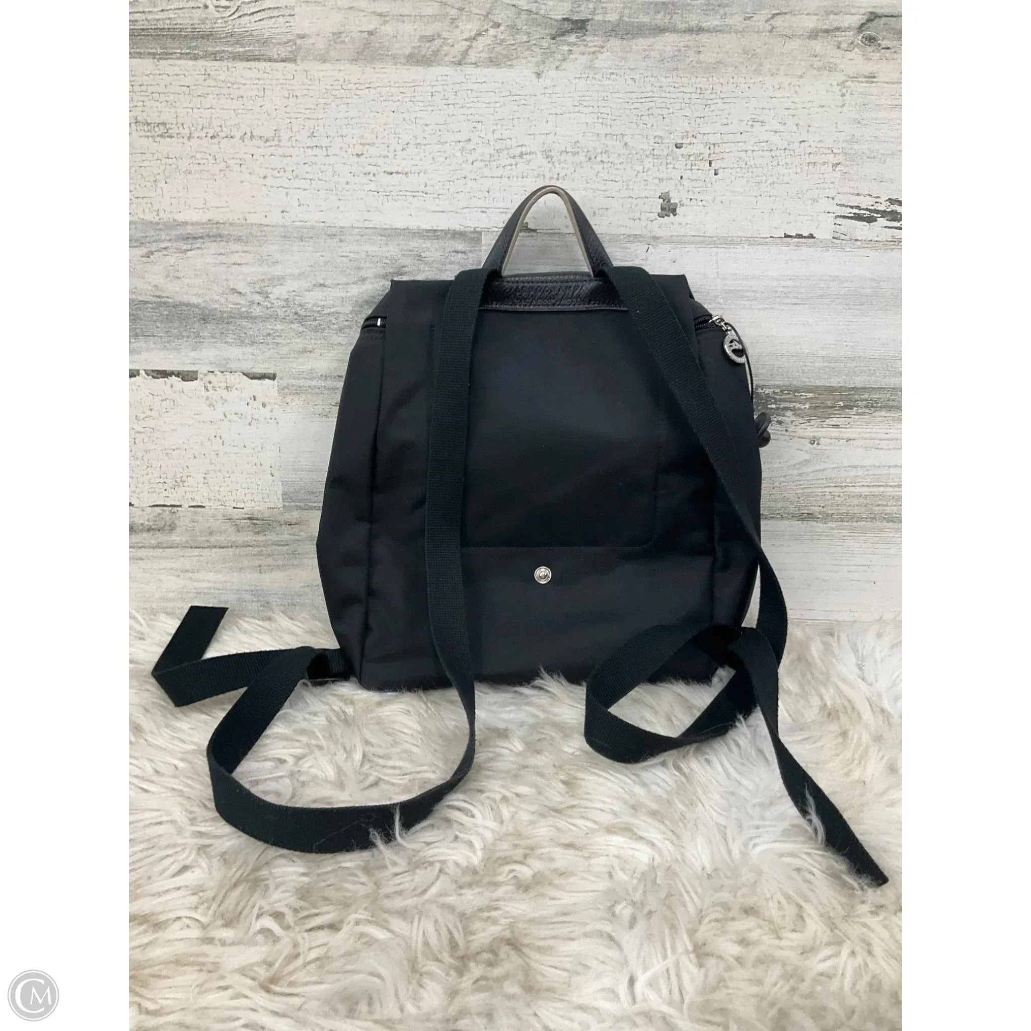 Backpack Designer By Longchamp, Size: Medium