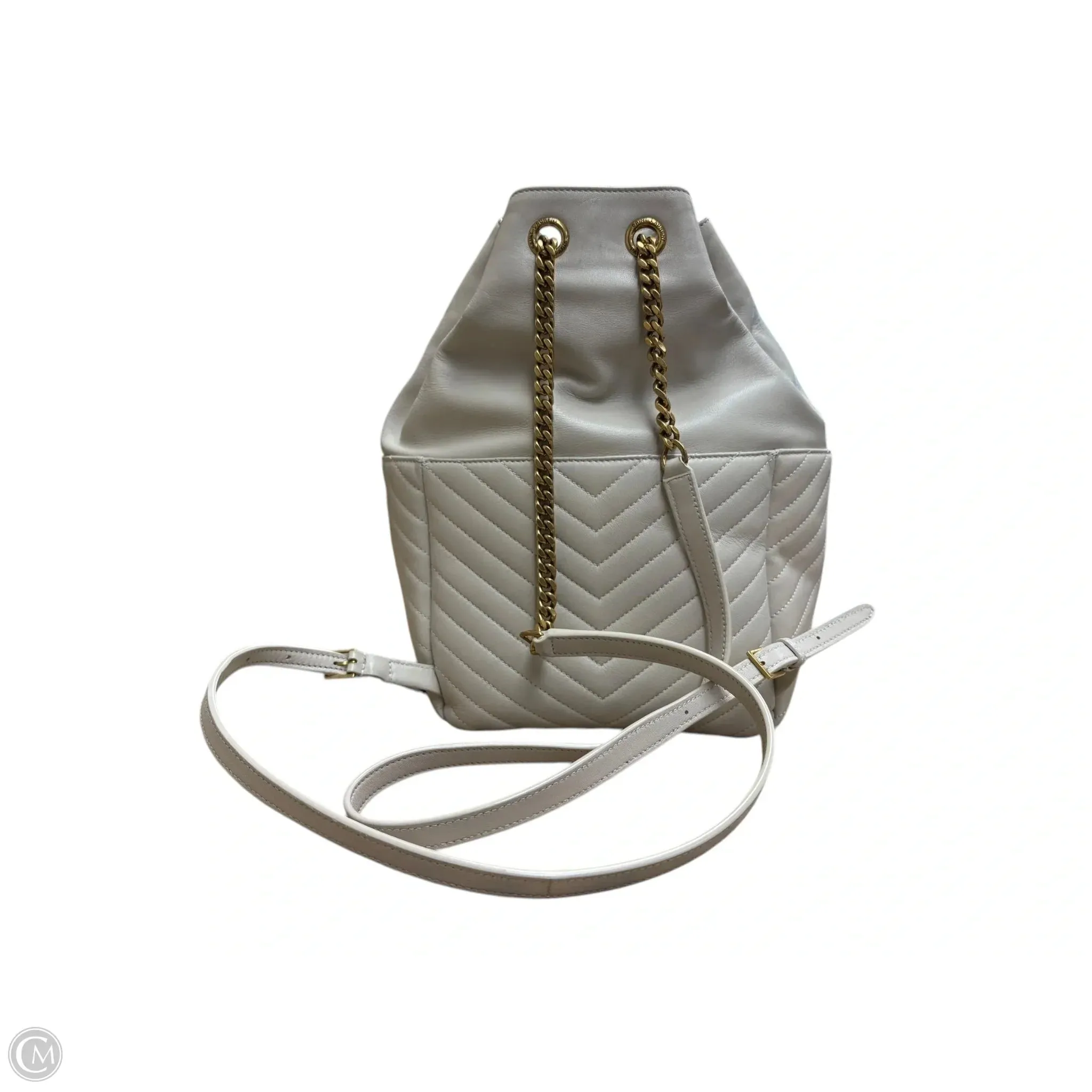 Backpack Luxury Designer By Yves Saint Laurent, Size: Medium