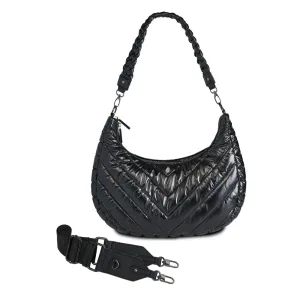 Black Half Moon HydroHobo? Bag - Bottle Included