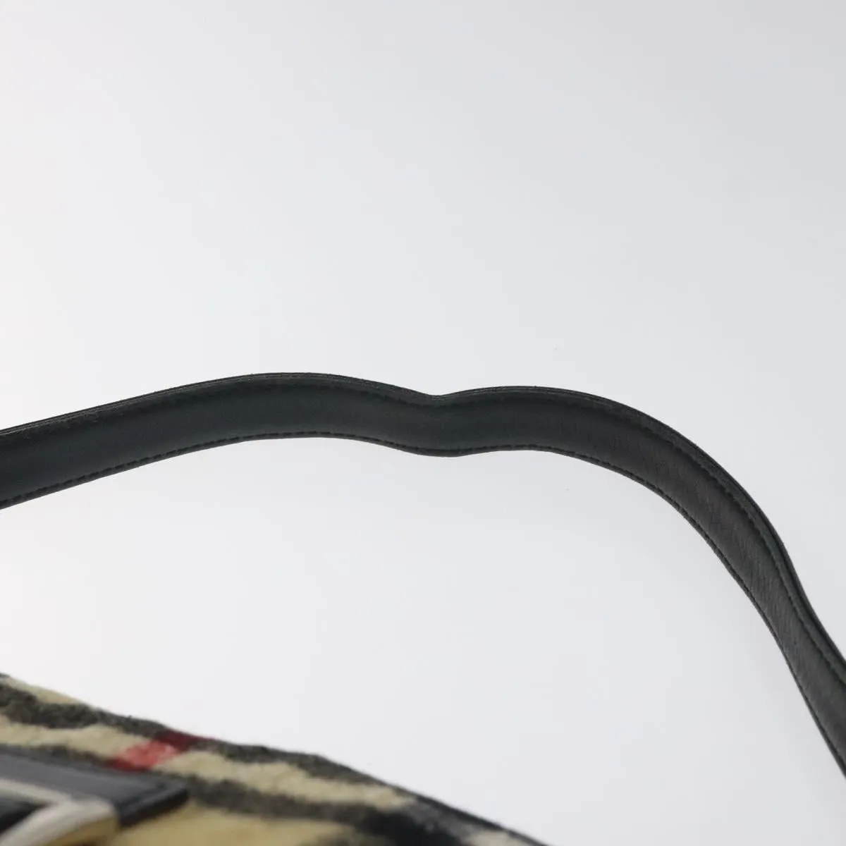 Burberry Wool Shoulder Bag (Pre-Owned)