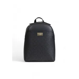 Calvin Klein Black Recycled Polyester Backpack