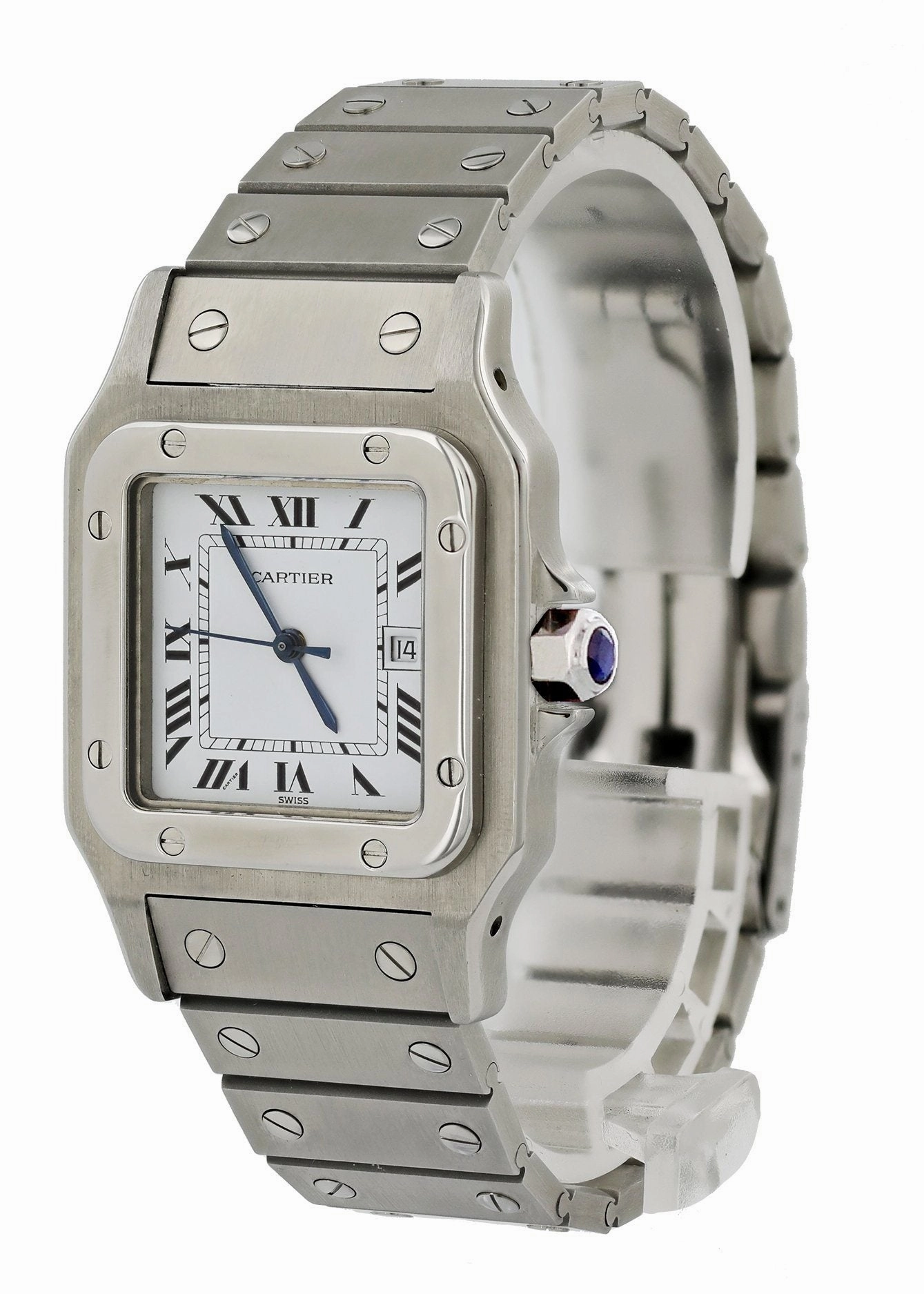 Cartier Santos Galbee Automatic Mens Watch