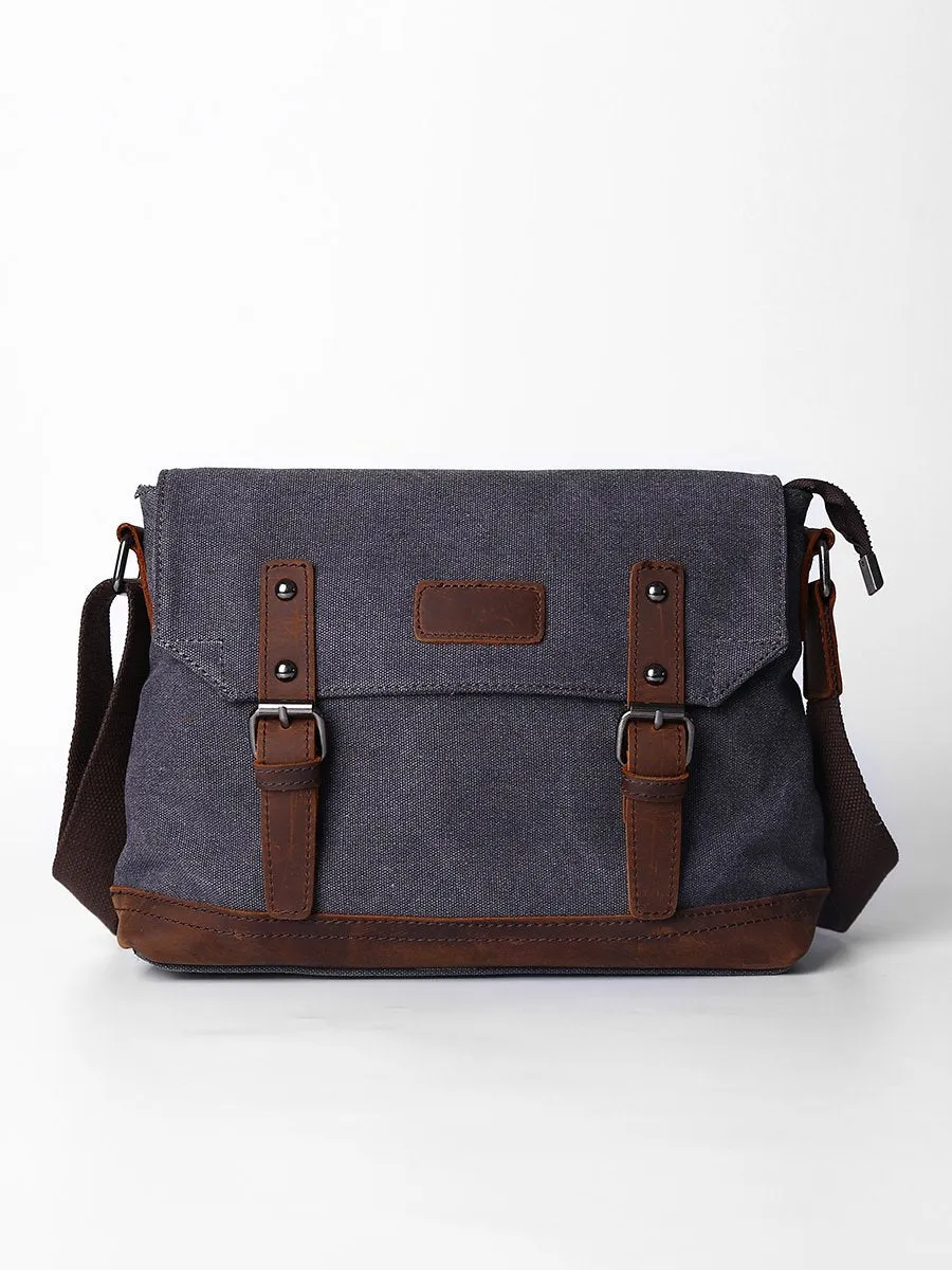 Casual Canvas Mens Womens Simple 10???? Side Bag Green Courier Bag Messenger Bag Backpack for Men