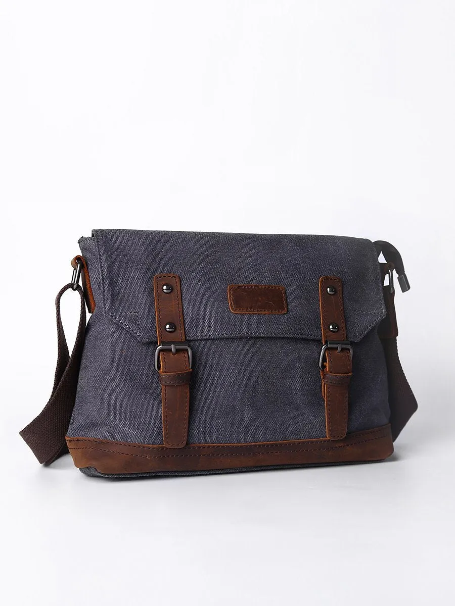 Casual Canvas Mens Womens Simple 10???? Side Bag Green Courier Bag Messenger Bag Backpack for Men