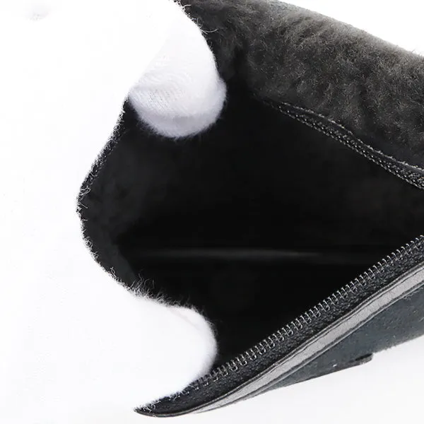Chanel Around 2006 Made Mouton Cc Mark Stitch Shoulder Bag With Pouch Black
