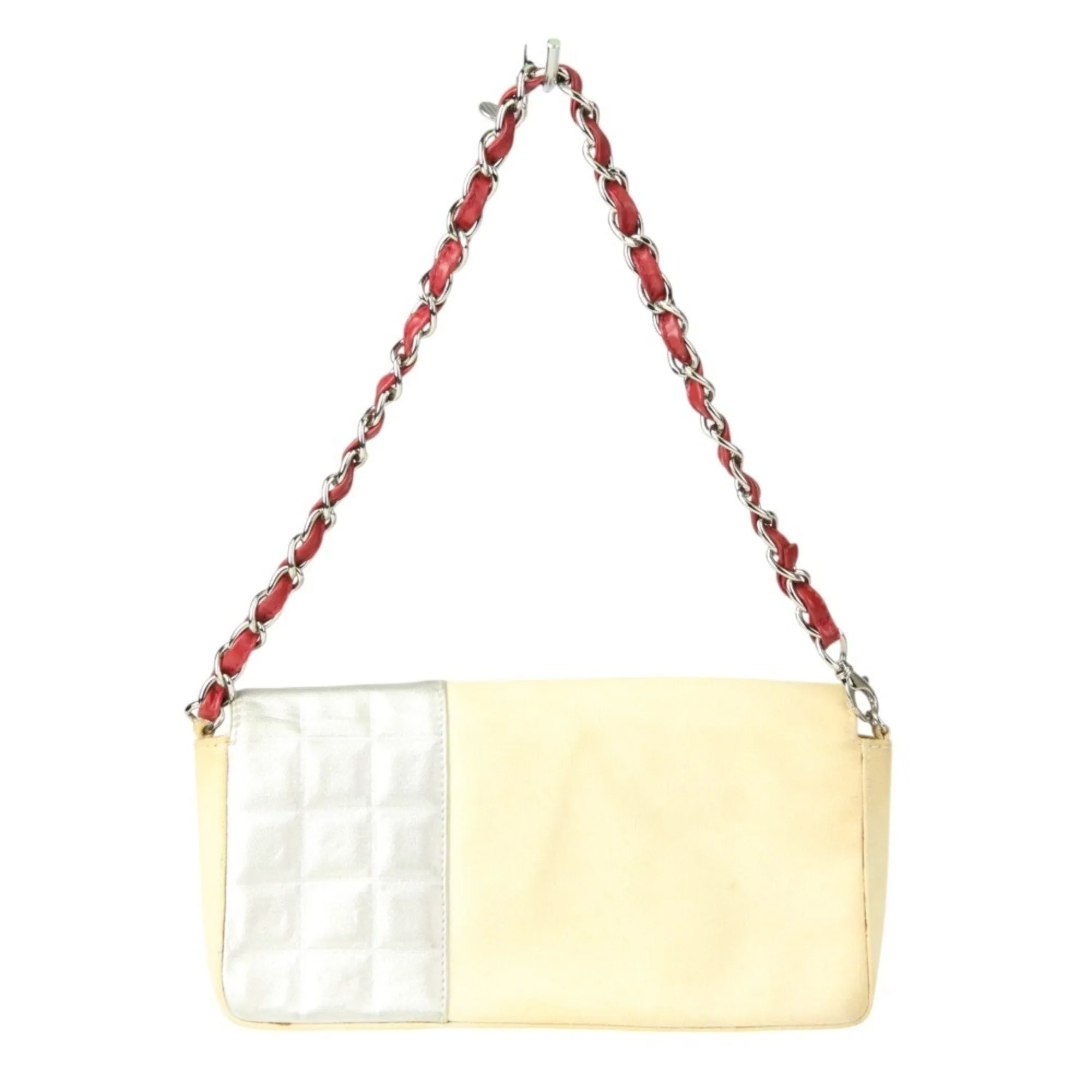 Chanel Canvas Shoulder Bag (Pre-Owned)