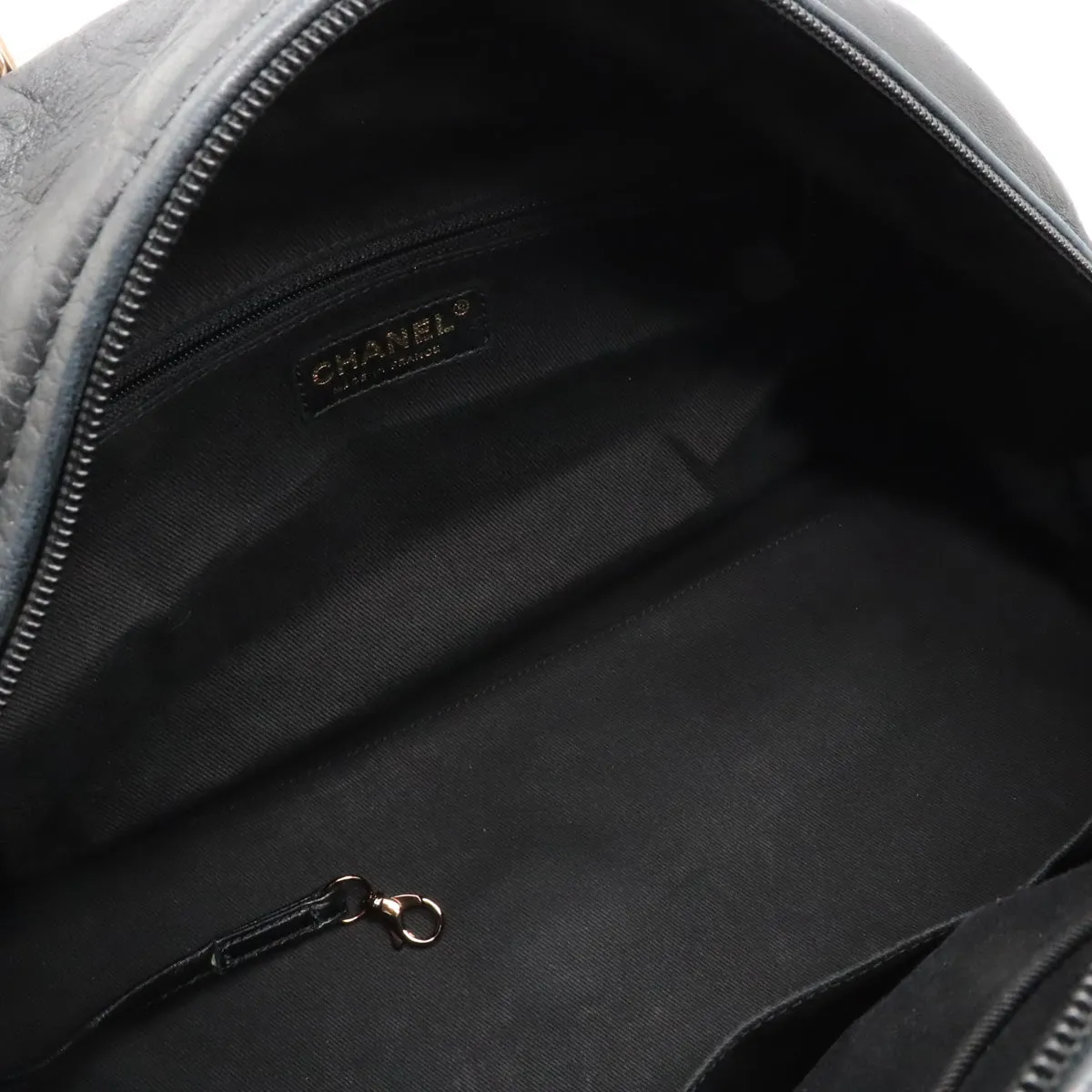 CHANEL Chanel Cocomark Mini Boston  Bag Shoulder  Shoulder Tooth Black Black Black Blumin
