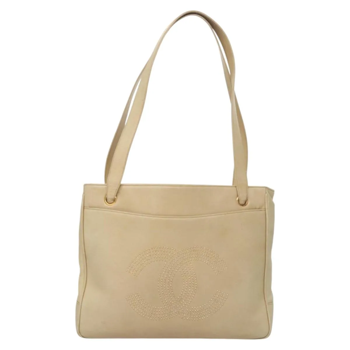Chanel Coco Mark Leather Shoulder Bag (Pre-Owned)