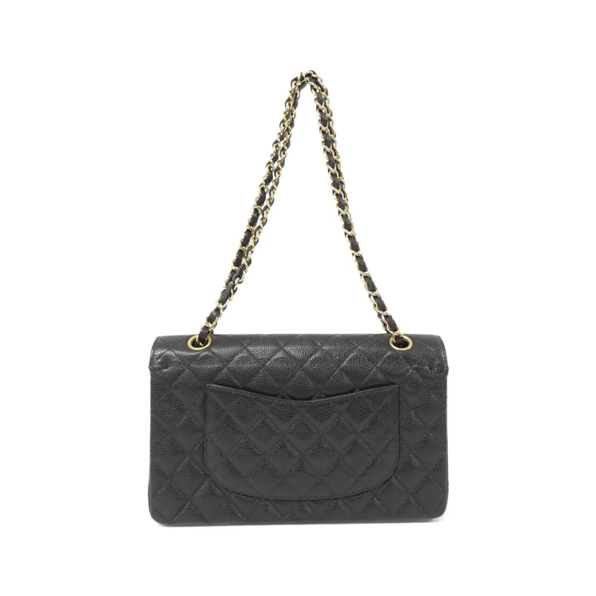 Chanel Grained Calfskin Shoulder Bag (Pre-Owned)