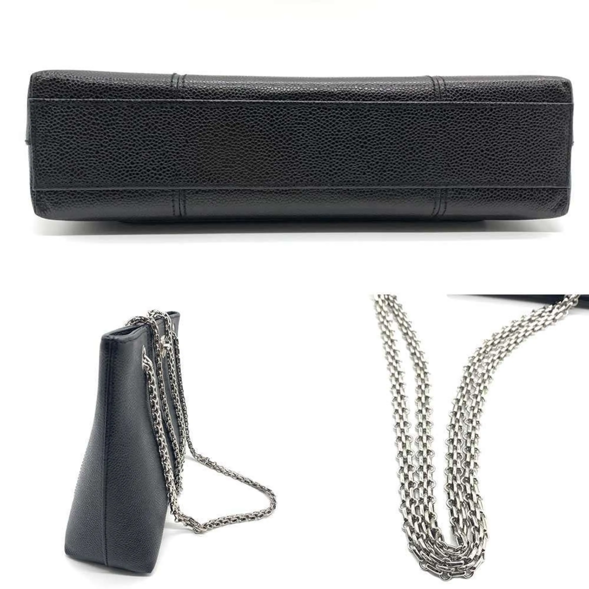 Chanel Grained Calfskin Shoulder Bag (Pre-Owned)
