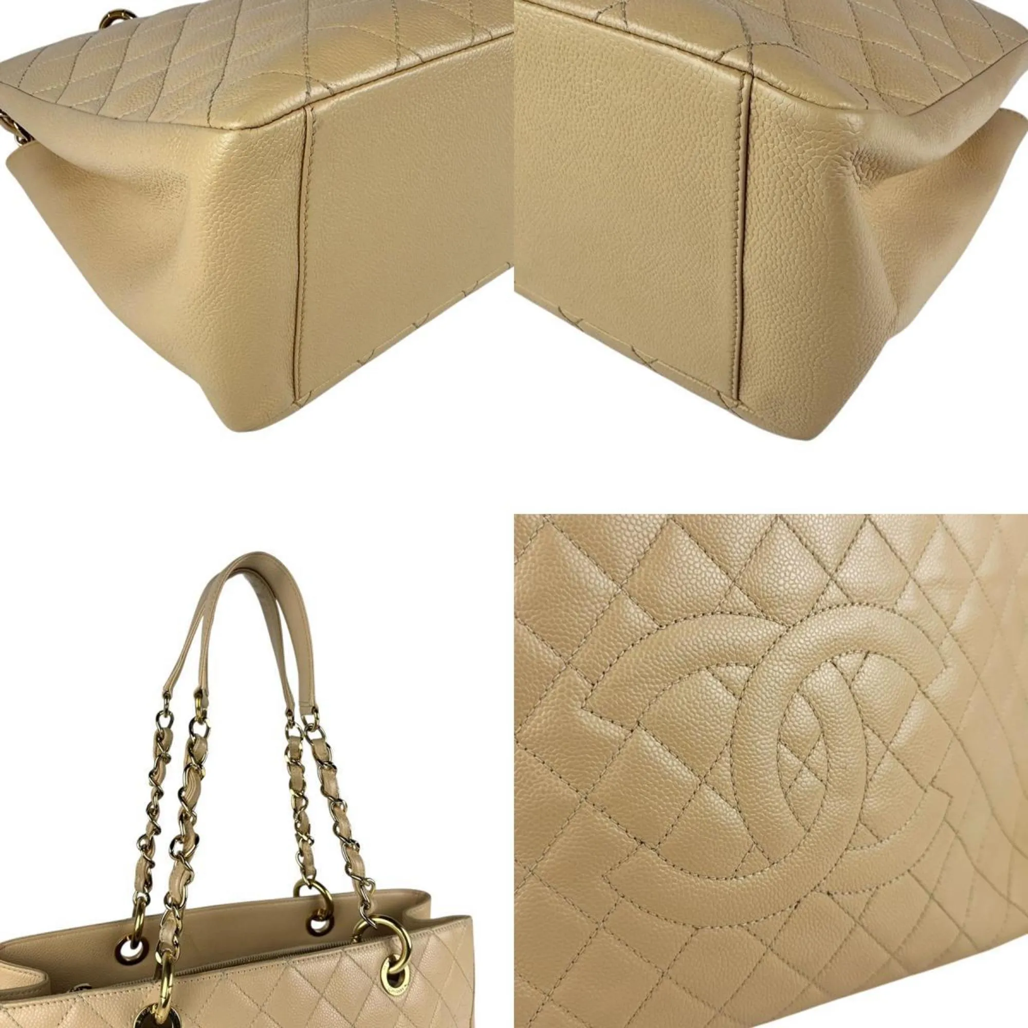 Chanel Grained Calfskin Shoulder Bag (Pre-Owned)