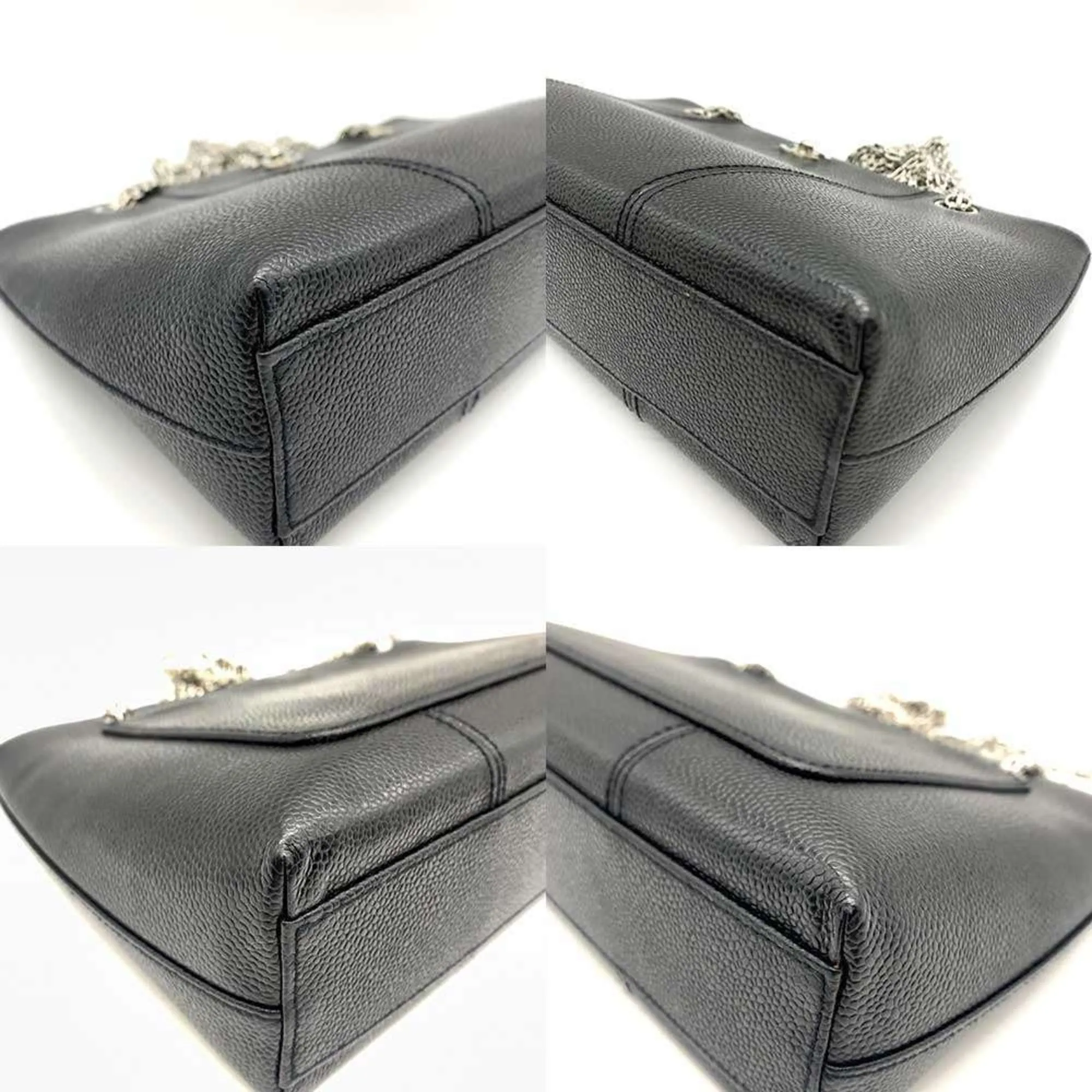 Chanel Grained Calfskin Shoulder Bag (Pre-Owned)
