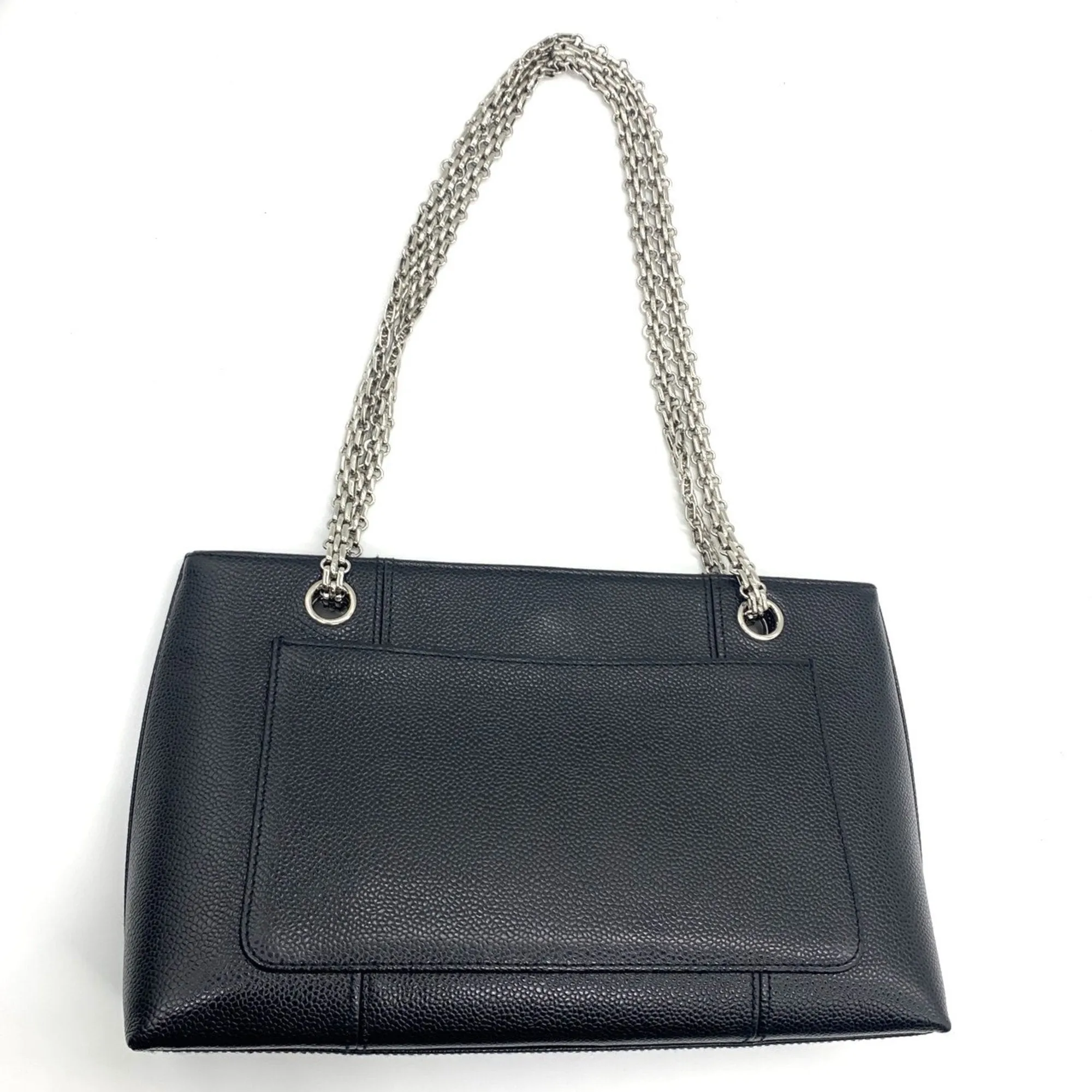 Chanel Grained Calfskin Shoulder Bag (Pre-Owned)