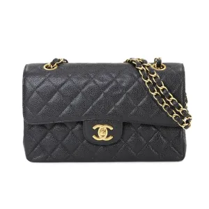 Chanel Grained Calfskin Shoulder Bag (Pre-Owned)