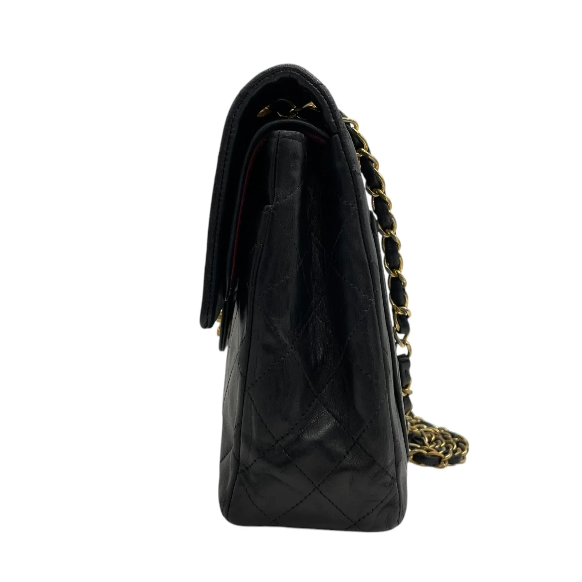 Chanel Leather Handbag Shoulder Bag (Pre-Owned)