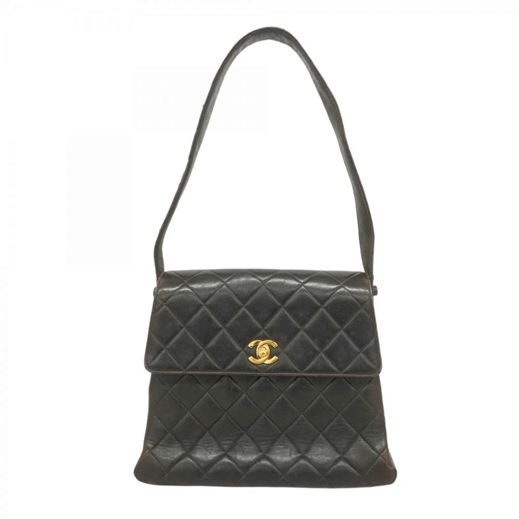 Chanel Leather Shoulder Bag (Pre-Owned)