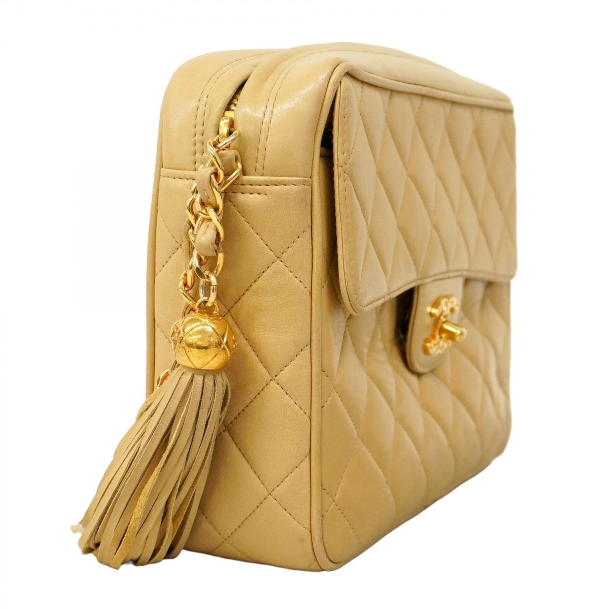 Chanel Leather Shoulder Bag (Pre-Owned)