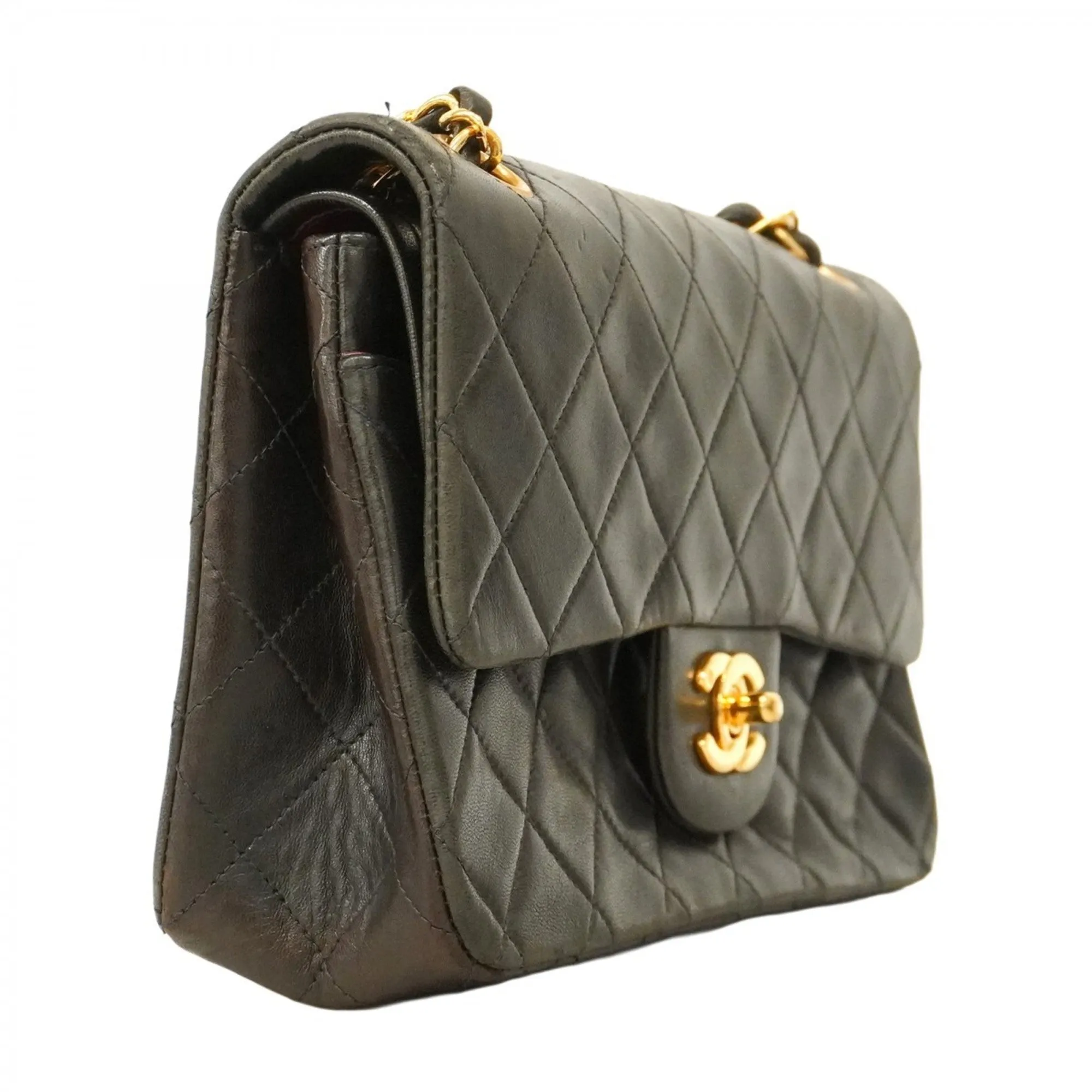 Chanel Leather Shoulder Bag (Pre-Owned)