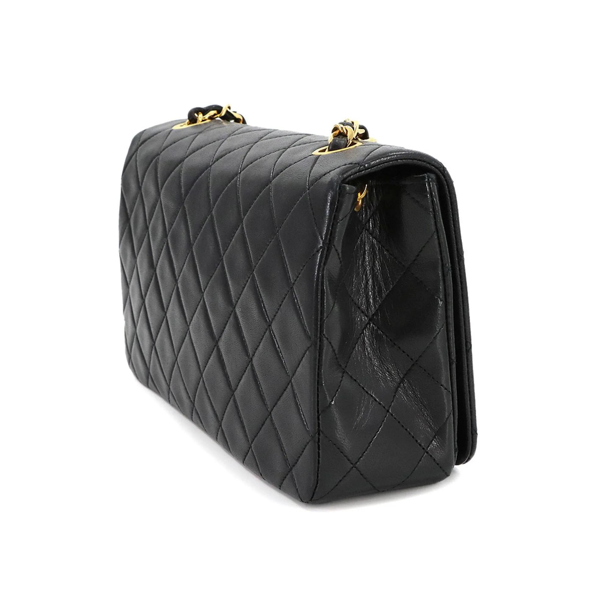 Chanel Leather Shoulder Bag (Pre-Owned)