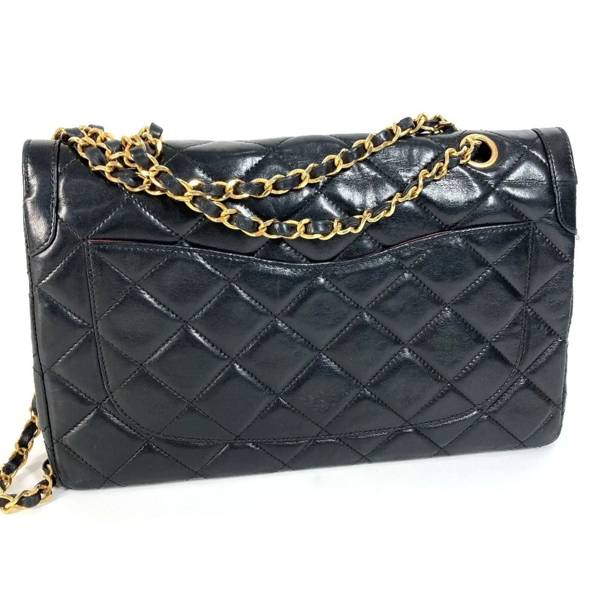 Chanel Leather Shoulder Bag (Pre-Owned)