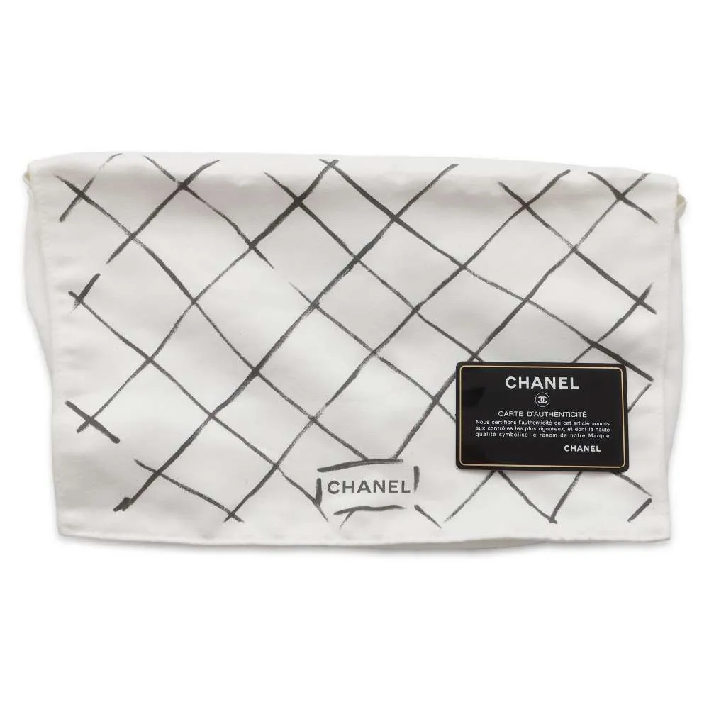 CHANEL Matelasse Chain ShoulderPouch Beige/Multicolor AP1074 Leather Tweed