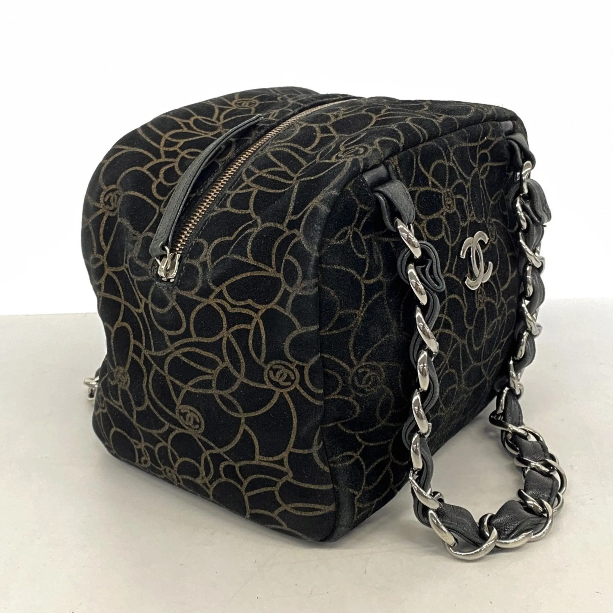 Chanel Suede Shoulder Bag (Pre-Owned)