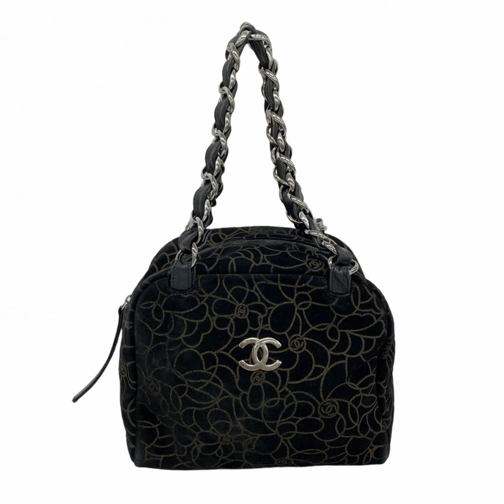 Chanel Suede Shoulder Bag (Pre-Owned)