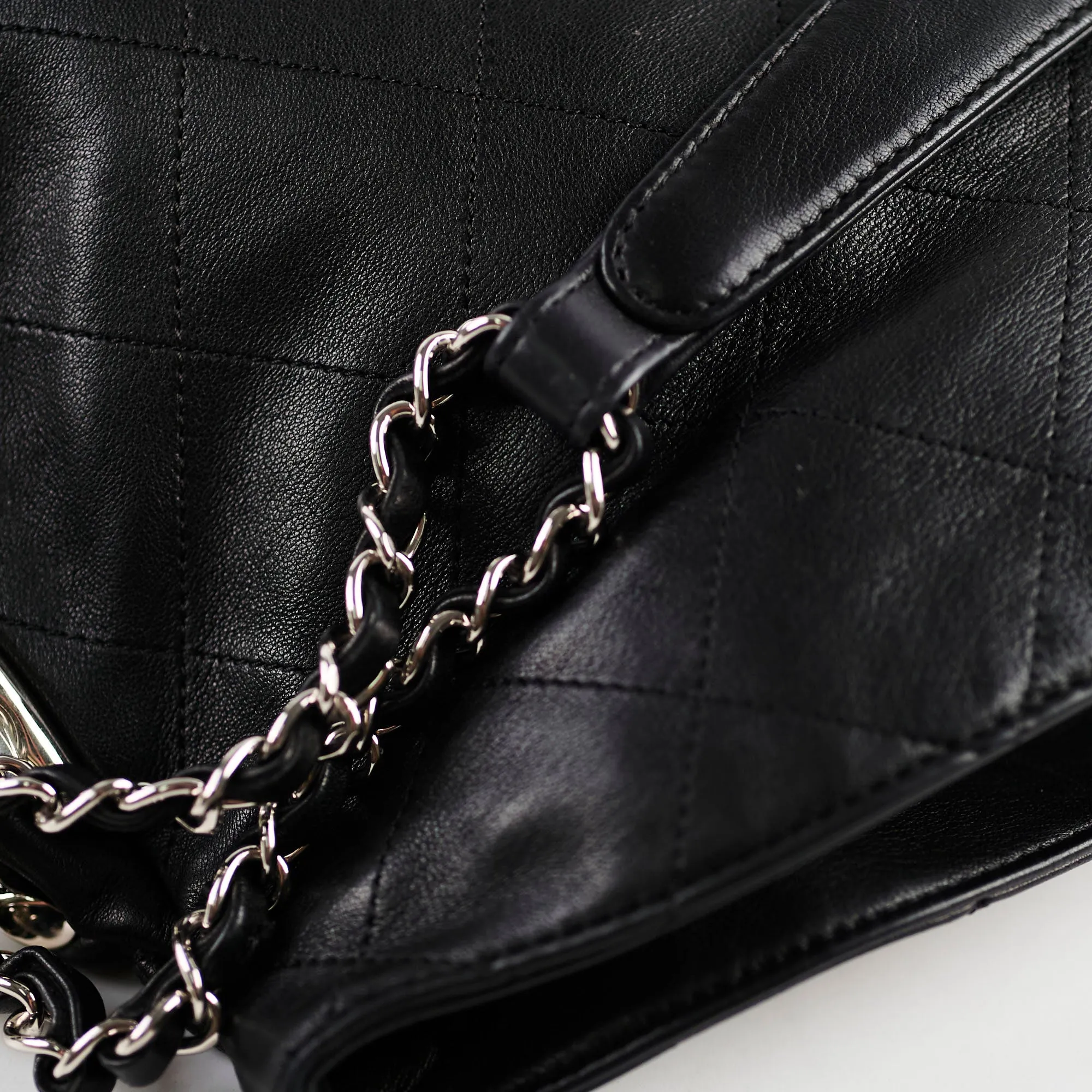 Chanel Ultimate Soft Leather Shoulder Bag Black