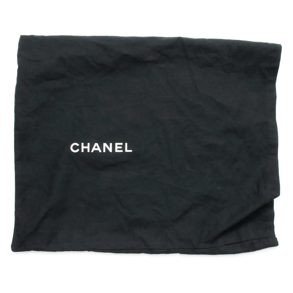 CHANEL WChain One Shoulder Bag Black A08058 Caviar Leather