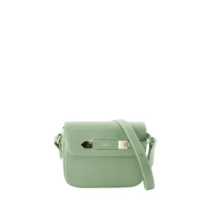 Charlotte Crossbody Bag - Leather - Green