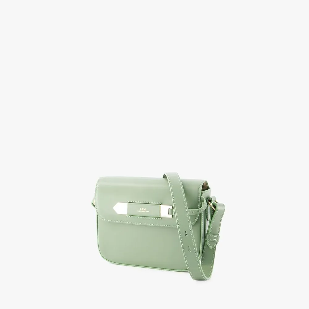 Charlotte Crossbody Bag - Leather - Green