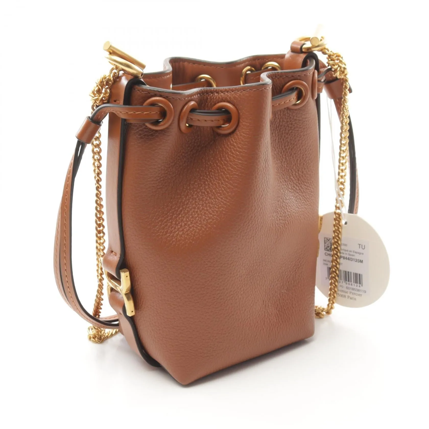 Chloe Marcie Micro Leather Bucket Shoulder Bag