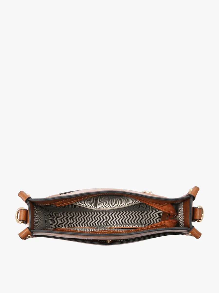 Chloe Vegan Faux Canvas Crossbody