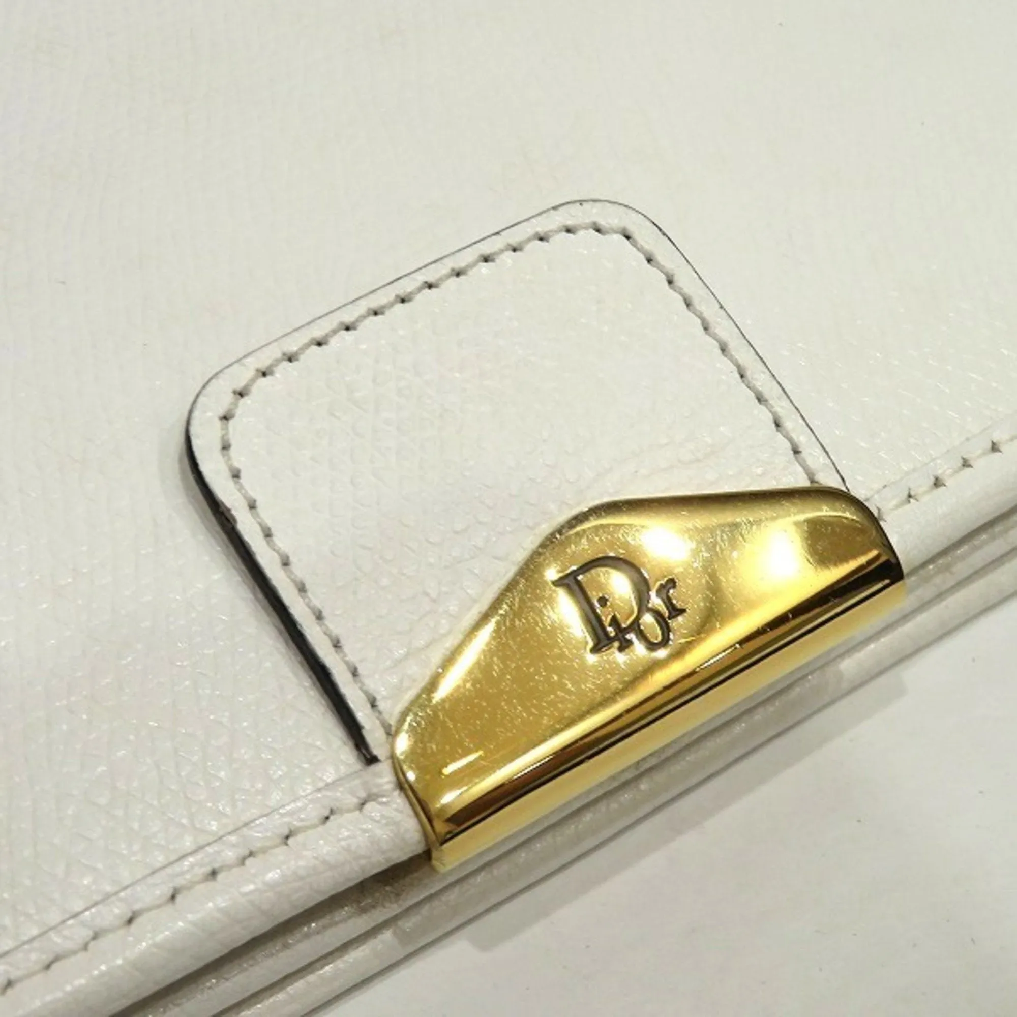 Christian Dior Leather Shoulder Bag (Pre-Owned)