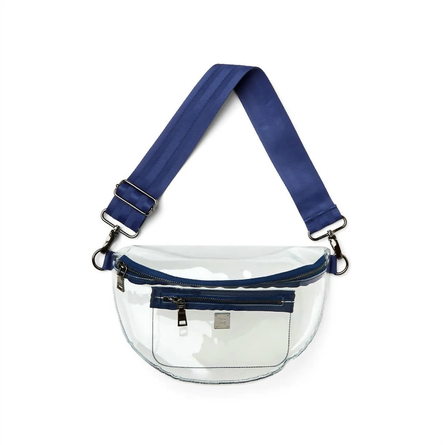 Clear Stadium Bag In Navy
