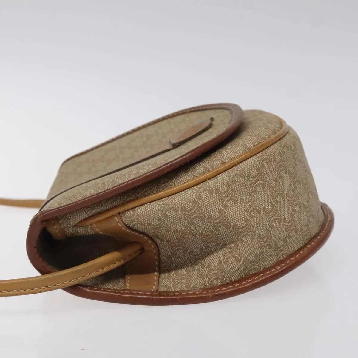 Cline Macadam Canvas Shoulder Bag (Pre-Owned)