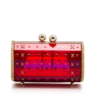 Clutch Strass Gold Campari
