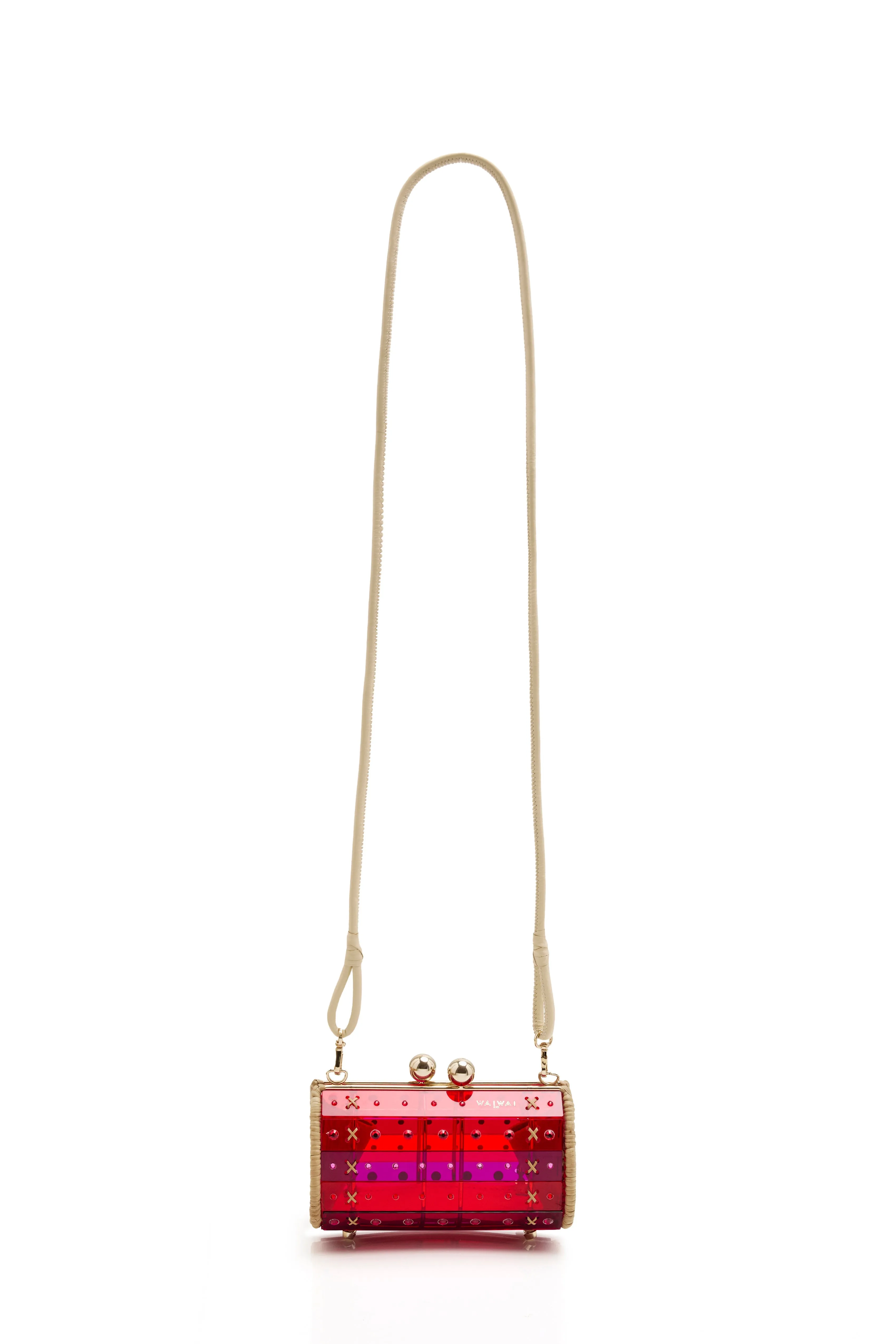 Clutch Strass Gold Campari