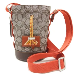 Coach   Canvas Shoulder Bag (Pre-Owned)