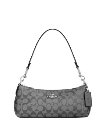 Coach Charlotte Shoulder Bag In Signature Canvas