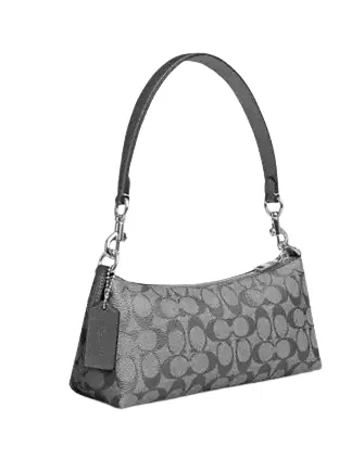 Coach Charlotte Shoulder Bag In Signature Canvas