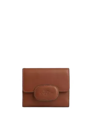 Coach Eliza Small Wallet With Leather Covered Closure