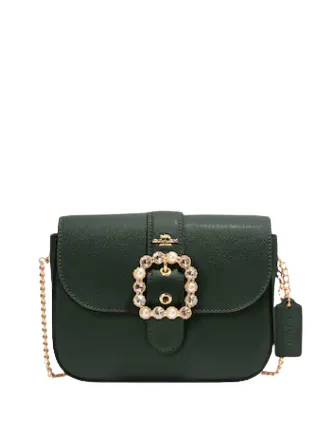 Coach Gemma Crossbody With Jeweled Buckle